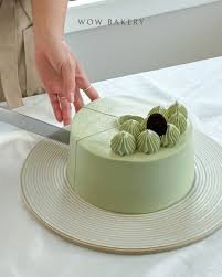Green tea Chiffon Cake(7")